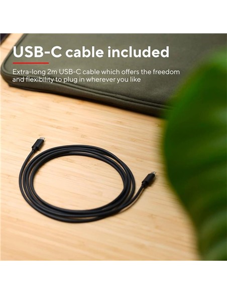 CARGADOR TRUST MAXO USB-C 65W 2M BLACK