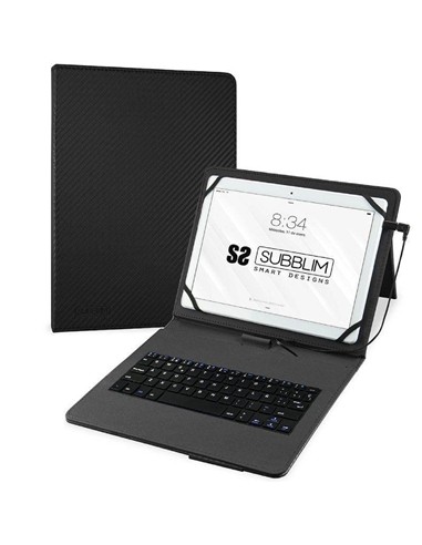 FUNDA SUBBLIM CON TECLADO KEYTAB PRO USB-C TABLET