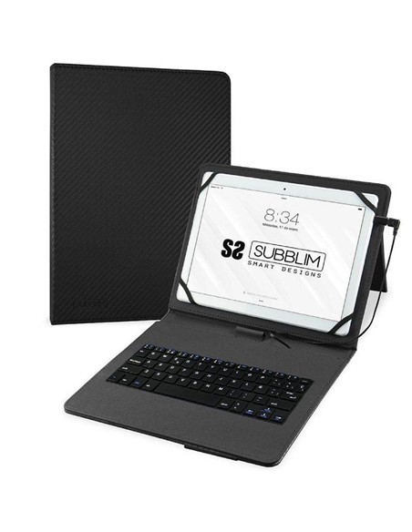FUNDA SUBBLIM CON TECLADO KEYTAB PRO USB-C TABLET