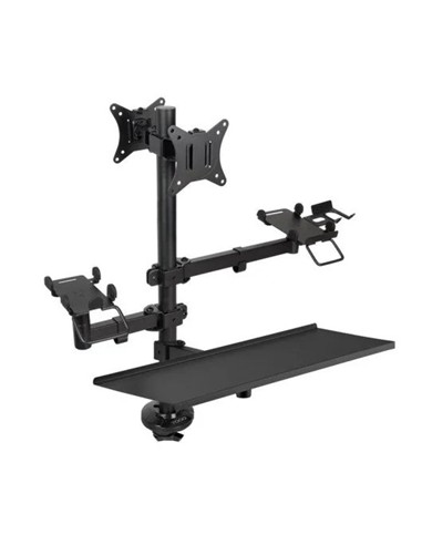 SOPORTE DE MESA TOOQ MONITOR + IMPRESORA + TERMINA