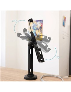 SOPORTE SOBREMESA TOOQ ANTIRROBO AJUSTABLE PARA TA 2