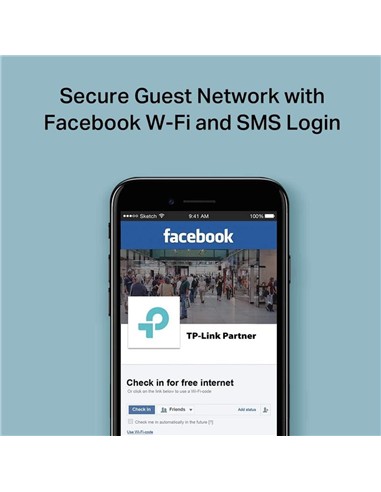 ACCESS POINT TP-LINK EAP115 WIFI MONTAJE PARED