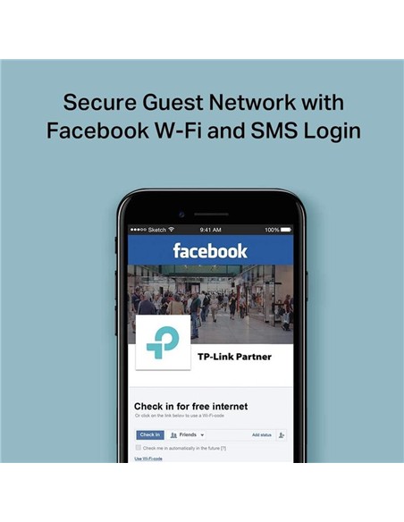 ACCESS POINT TP-LINK EAP115 WIFI MONTAJE PARED