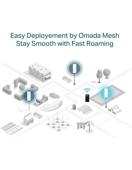 ACCESS POINT TP-LINK EAP610-OUTDOOR AX1800 DUAL BA