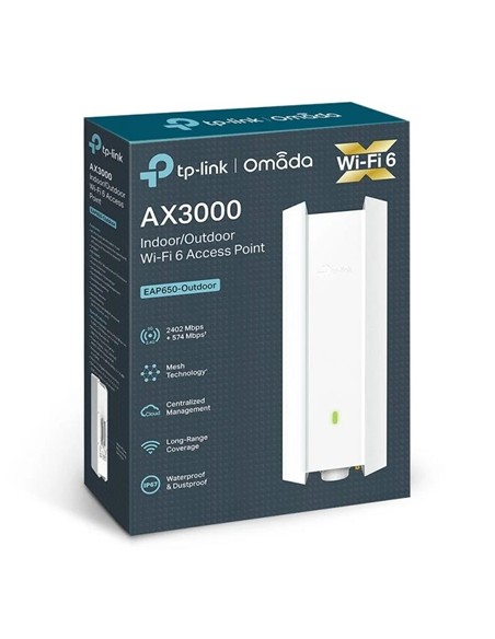 ACCESS POINT TP-LINK EAP650-OUTDOOR AX3000 DUAL BA