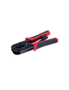 CRIMPADORA VENTION METALICA RJ45 BLACK/RED