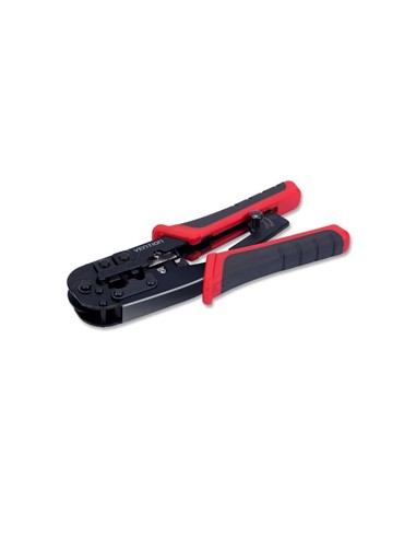 CRIMPADORA VENTION METALICA RJ45 BLACK/RED