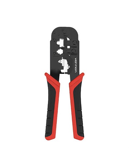 CRIMPADORA VENTION METALICA RJ45 RED/BLACK