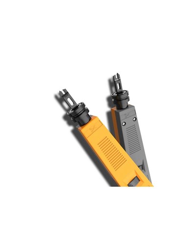 INSERTADORA VENTION TIPO 110 RJ45 RJ11 GREY/ORANGE