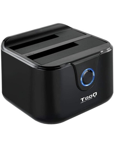 DOCK HDD TOOQ 3.5/2.5 SATA CLONE OTB USB 3.0 BLACK