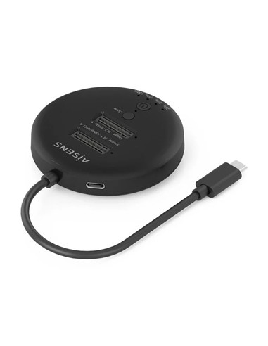 DOCK STATION CLONE AISENS X2 M2 NVME USB-C 3.2 BLA