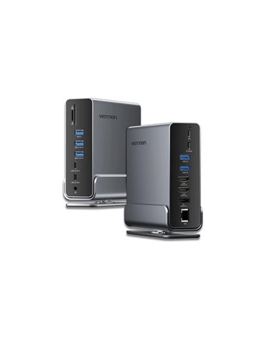 DOCK STATION VENTION 15 EN 1 USB-C A DP/HDMI/USB-C