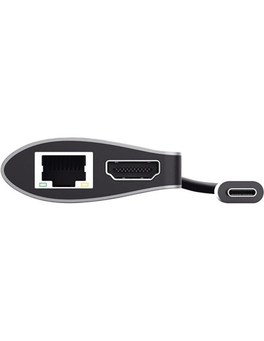 HUB TRUST DALYX USB-C 7 EN 1 HDMI USB-C USB MICRO