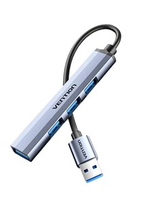 HUB USB VENTION 4 PUERTOS USB 3.0 SILVER 2