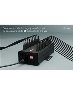 HUB USB-C/USB-A I-TEC 20 PUERTOS USB-C 15W BLACK 2