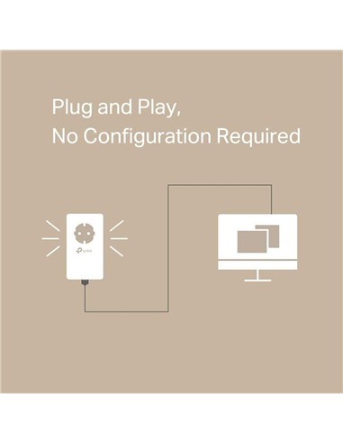 POWERLINE TP-LINK TL-PA7017P KIT ETHERNET 2UDS + E