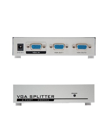 CONMUTADOR VGA NANOCABLE 2 MONITORES