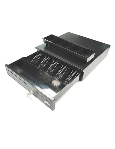 CAJON PORTAMONEDAS AVPOS U280 41CM AUTOMATICO BLAC