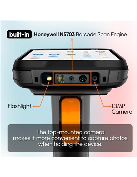 CAPTURADOR PDA AVPOS DC600 6 OCTA/8GB/128GB/2D/4G