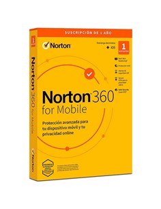NORTON 360 MOBILE ES 1 USER 1 DEVICE 1 AÑO L. ELEC