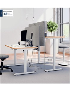 MESA ELECTRICA LEITZ 120x70 cm 2