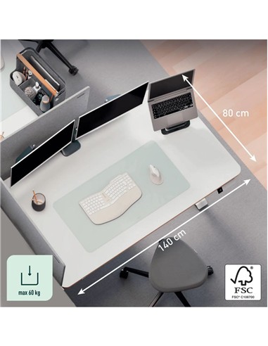 MESA ELECTRICA LEITZ 140x80 cm