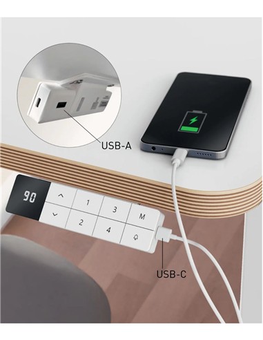 MESA ELECTRICA LEITZ 140x80 cm
