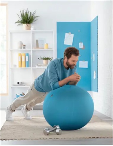 BALON ASIENTO LEITZ 55 cm GRIS OSCURO