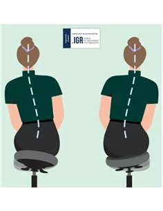 SILLA TABURETE LEITZ ERGO ACTIVE 2