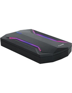 CAJA EXTERNA TOOQ  GAMING 2.5 SSD SATA USB RGB BLA