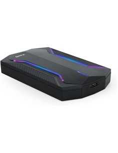 CAJA EXTERNA TOOQ  GAMING 2.5 SSD SATA USB RGB BLA 2