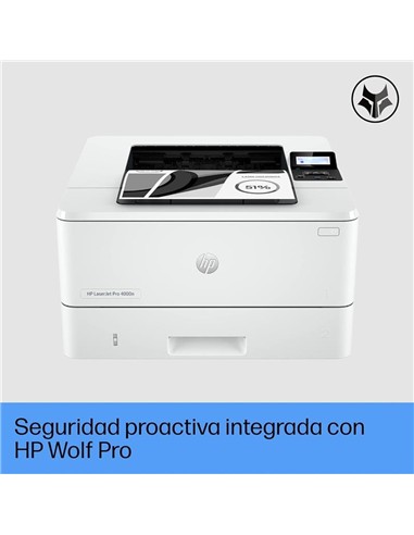IMPRESORA HP LASERJET PRO LASER MONOCROMO 4002DN D