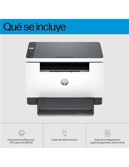 IMPRESORA MFP HP LASER MONOCROMO LASERJET M234D DU