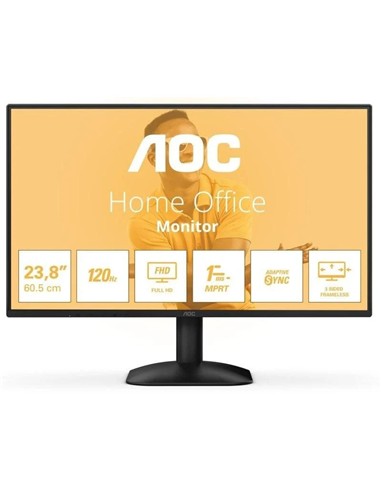 MONITOR AOC 24 IPS 100HZ 1MS VGA HDMI 3YR BLACK FR