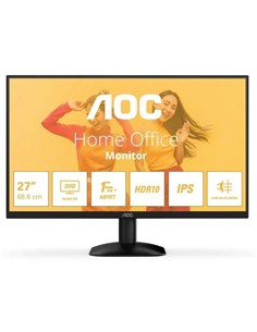 MONITOR PROFESIONAL AOC 27 QHD IPS HDMI DP BLACK