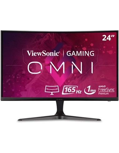 MONITOR VIEWSONIC 24 CURVO LED FHD HDMI DP 165Hz 3