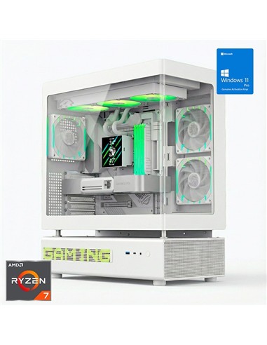 ORDENADOR GAMING N90 WHITE RGB R7 9800X3D/32GB DDR