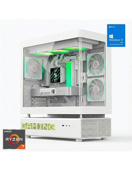 ORDENADOR GAMING N90 WHITE RGB R7 9800X3D/32GB DDR