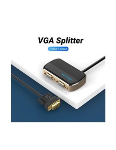 DUPLICADOR VENTION VGA MACHO - 2X VGA HEMBRA ALIME 2