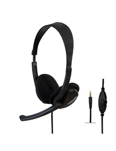AURICULARES + MICROFONO FONESTAR HOME-35 JACK 3.5M