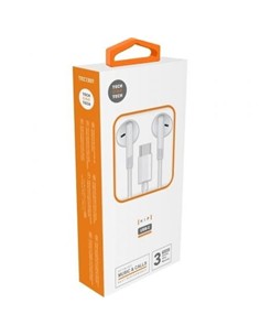 AURICULARES + MICROFONO TECH ONE TECH EAR USB-C WH