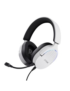 AURICULARES + MICROFONO TRUST GAMING RGB GXT 490W