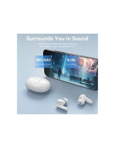 AURICULARES VENTION BLUETOOTH 5.3 TRUE WIRELESS 7