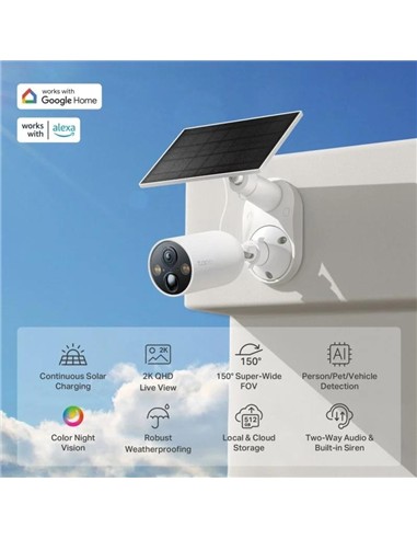 CAMARA IP TP-LINK TAPO C425 2K QHD IP65 EXTERIOR +