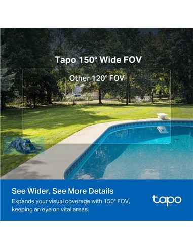 CAMARA IP TP-LINK TAPO C425 2K QHD IP65 EXTERIOR +
