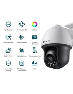 CAMARA IP TP-LINK VIGI PT EXTERIOR 4MP 4MM IR 30M 2