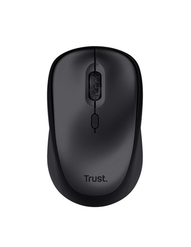 MALETIN TRUST BOLOGNA 16 BLACK + RATON WIRELESS SI