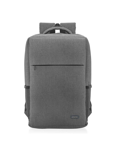 MOCHILA AISENS BP081 17 GREY ( CON DESPERFECTOS )