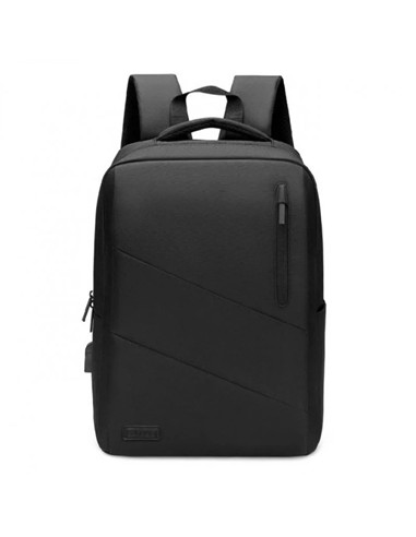 MOCHILA SUBBLIM CITY BACKPACK 15,6 CARGA USB BLACK