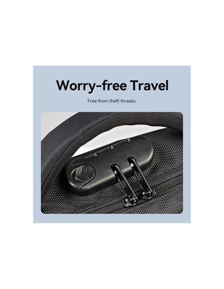 MOCHILA VENTION 14-17 18L IMPERMEABLE BLACK